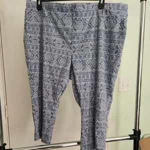 Patterned jeggings